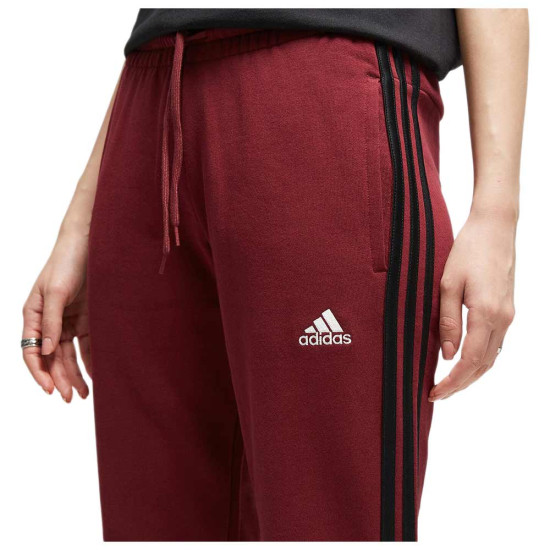 Adidas Γυναικείο παντελόνι φόρμας Essentials 3-Stripes French Terry Cuffed Pants